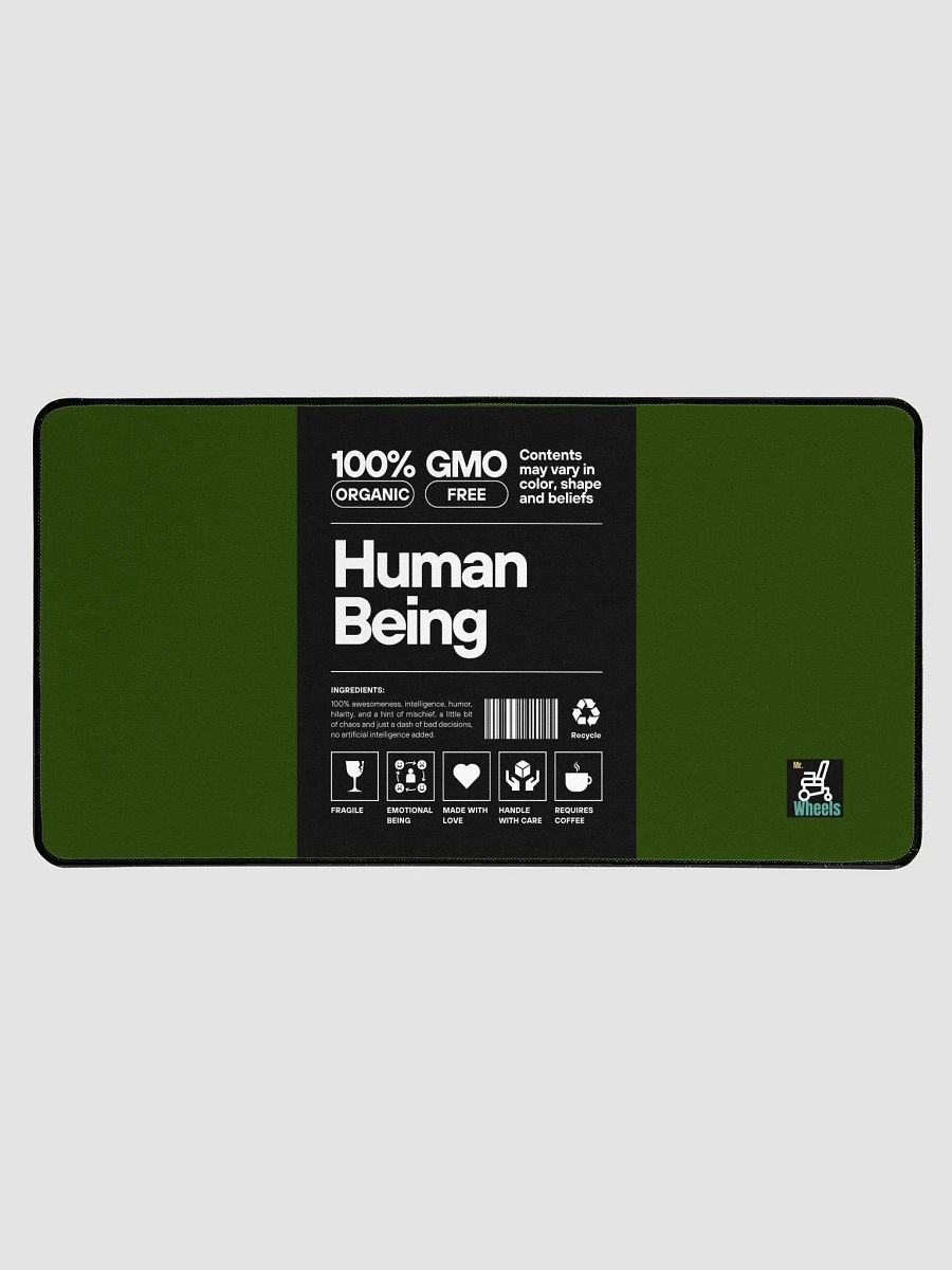 Organic Human Being Desk Mat product image (1)