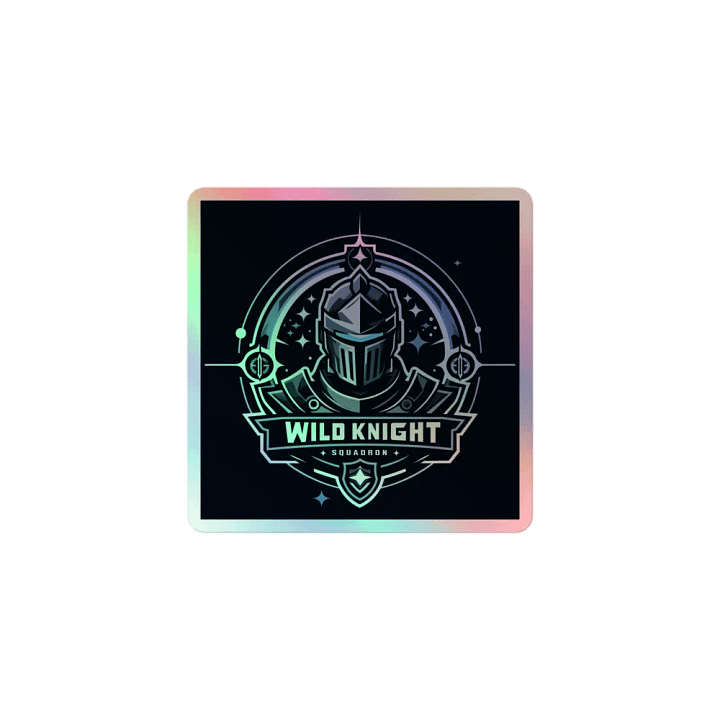Wild Knight Squadron the Holographic Sticker product image (1)