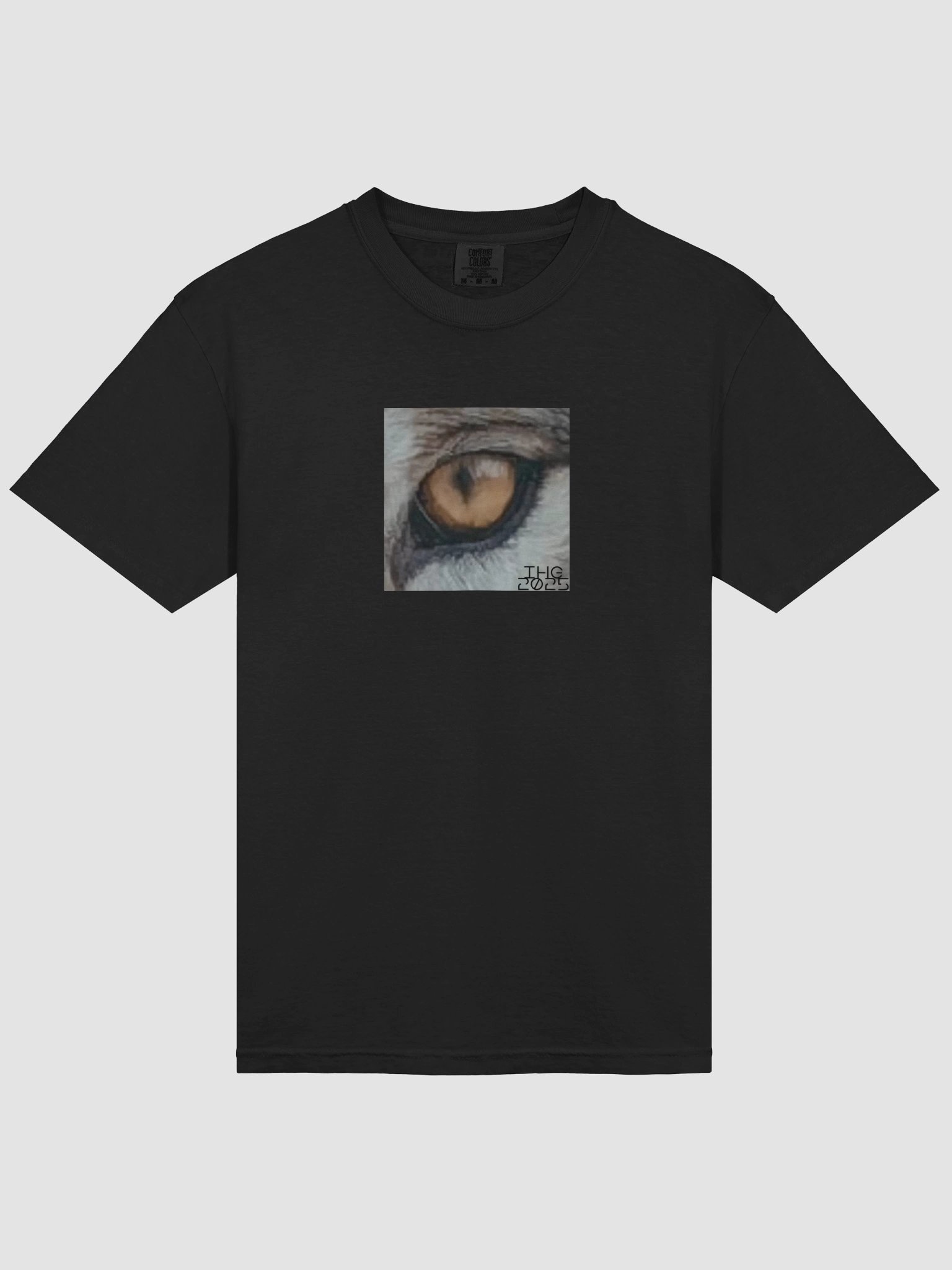 Wolf Eye Digital Drawing T-Shirt product image (3)