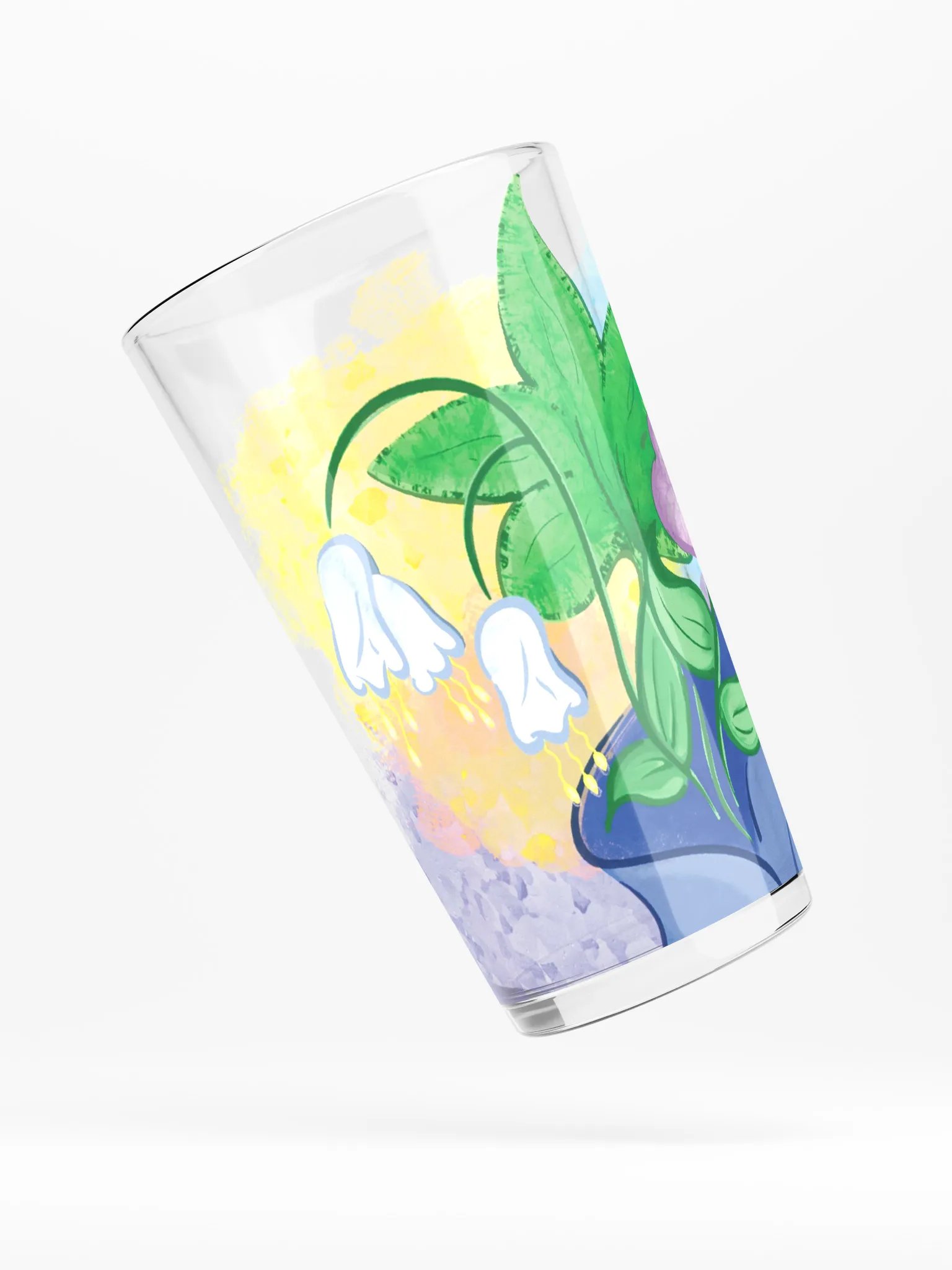 Passion Flower Pint Glass product image (4)