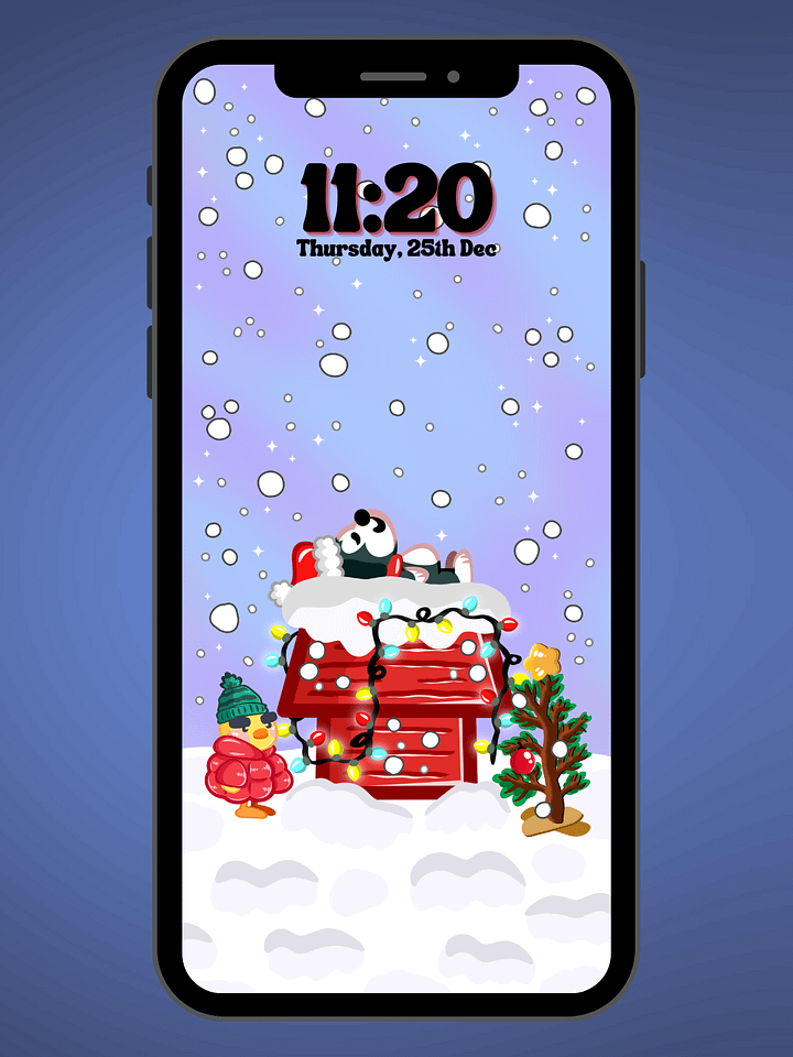 Holiday OlivesCrossing iPhone/Android Wallpaper 2025 product image (1)