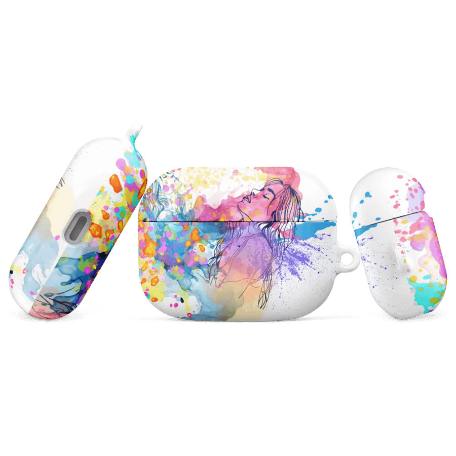 watercolor pastel Ipod holder for the soft lady techis or girls product image (3)