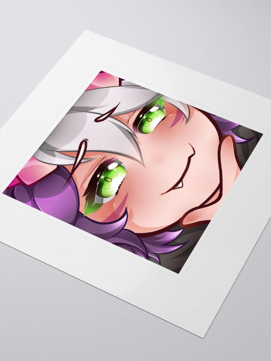 Loki Smug Emote Kisscut Sticker (Multiple Sizes) product image (3)