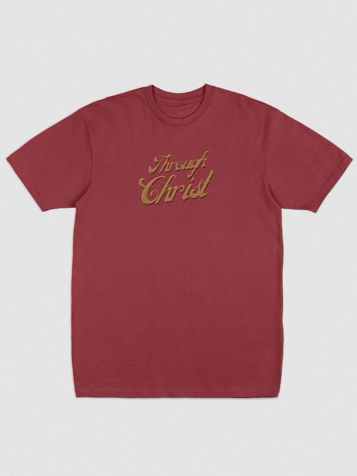 Through Christ Vintage Stitched Logo Tee product image (1)