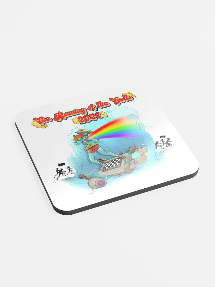 Running of the Trolls Glossy Coaster - by Mischi product image (2)