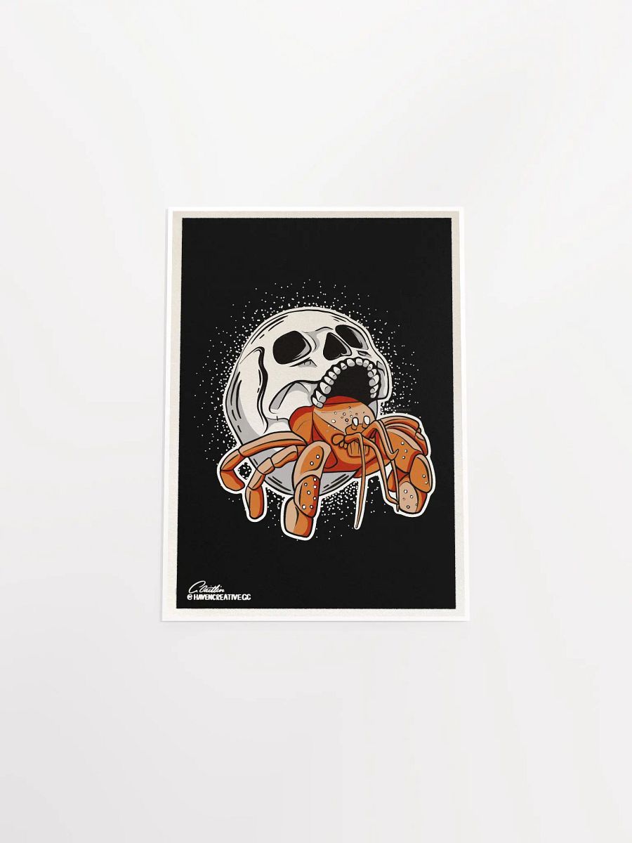 "Skull Shell Hermit" Poster product image (1)