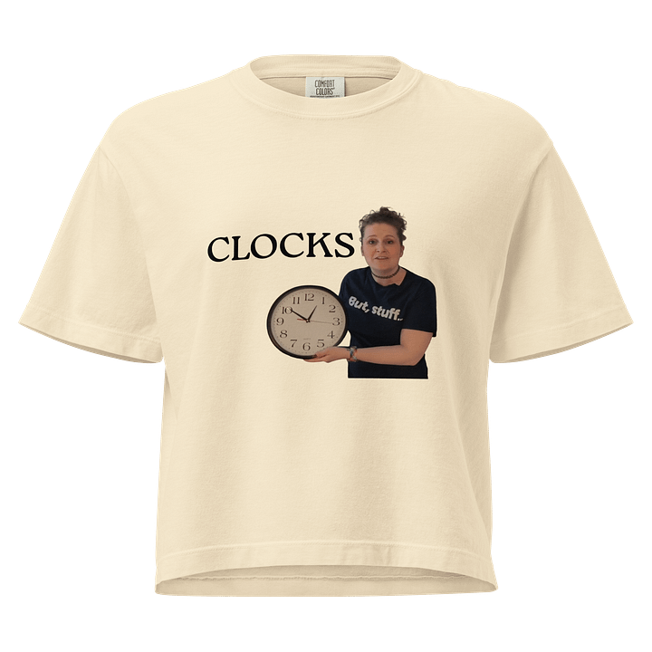 CLOCKS Boxy Top product image (2)