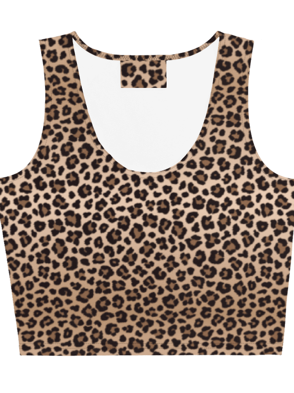 Leopard-print Crop Top product image (5)