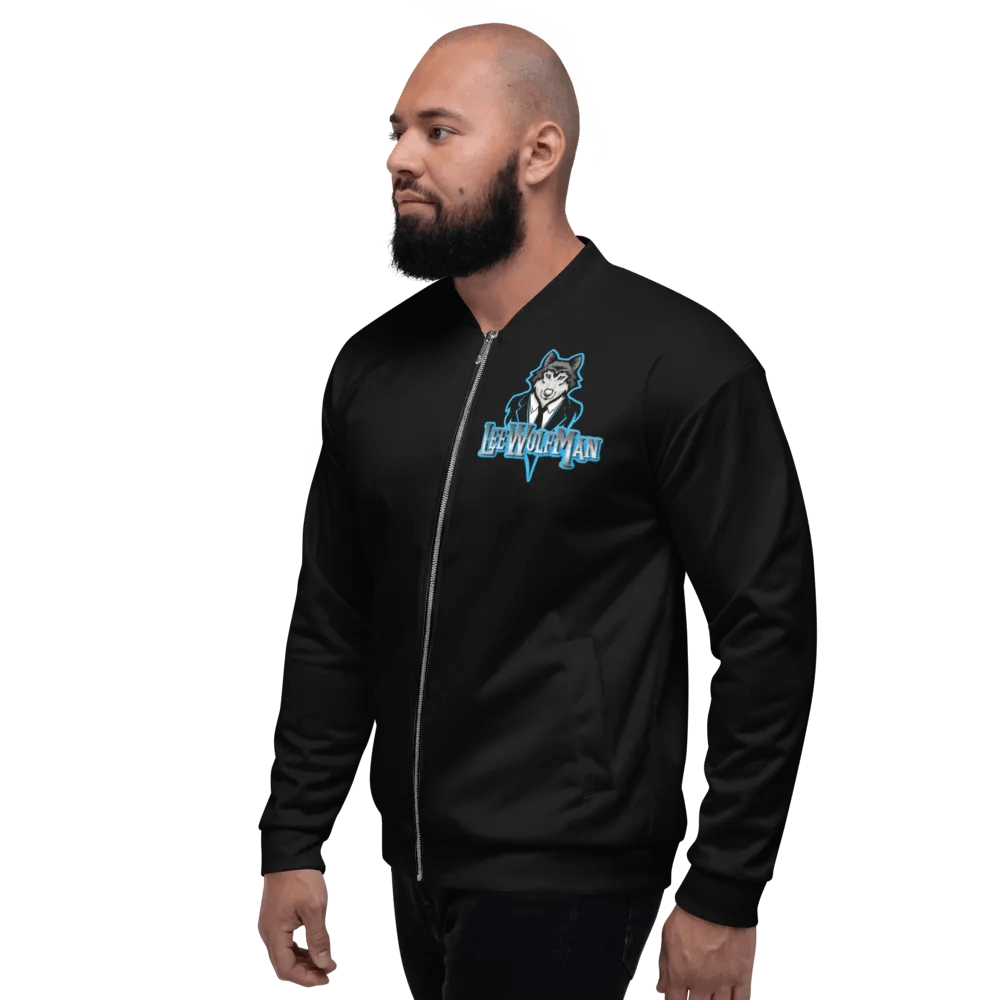 Spooky Wolf Bomber Jacket product image (3)