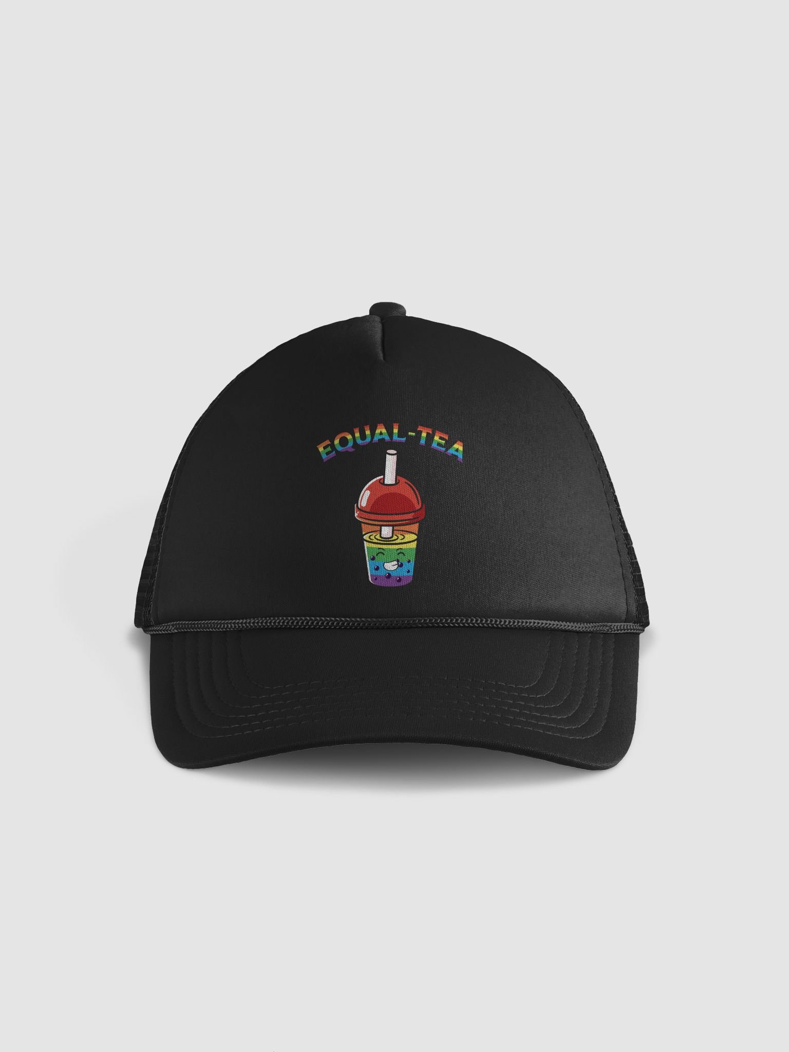 EQUAL-TEA Rainbow Trucker Hat product image (2)