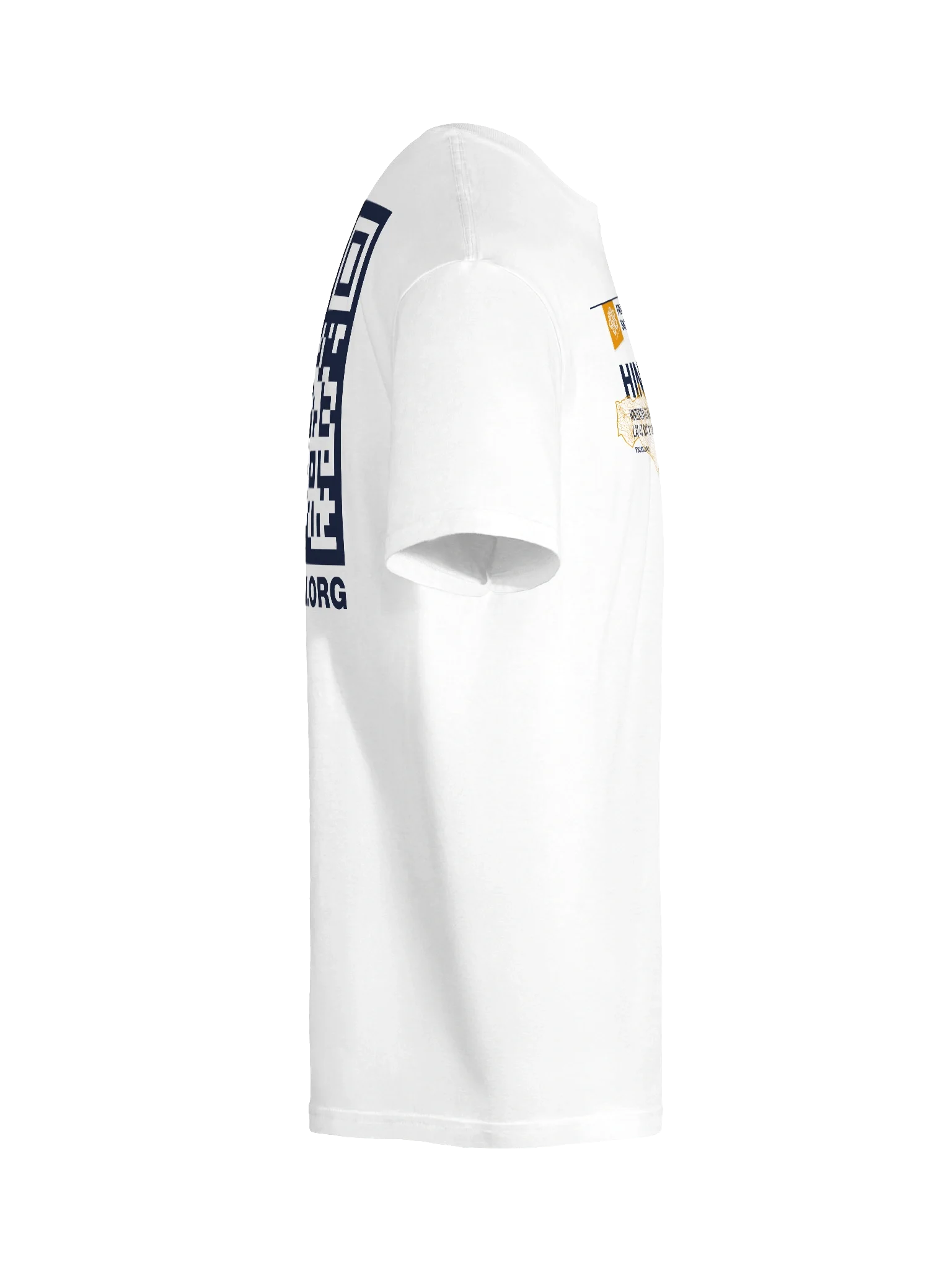 Hintertux Glacier Coordinates QR on white (front and back print) product image (9)