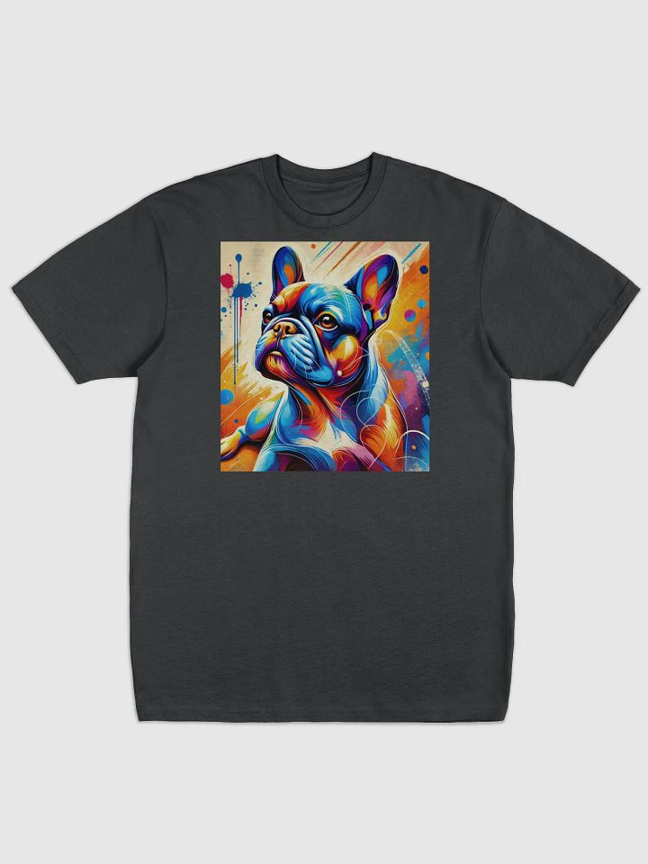 Vibrant Frenchie Abstract Tee product image (1)