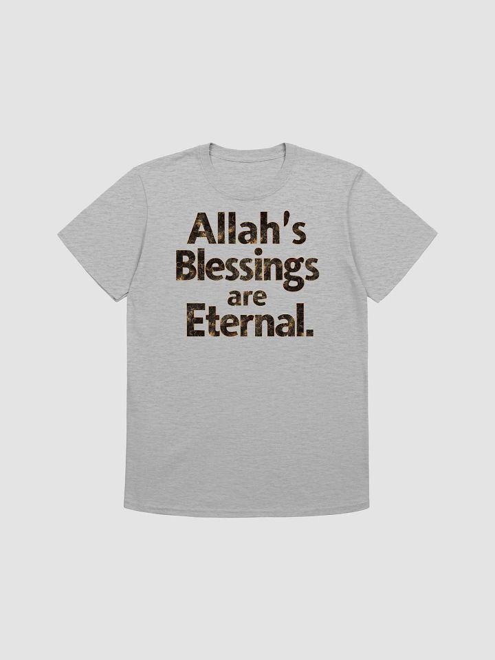 Allah's Blessings Are Eternal Sparkle Tee product image (1)
