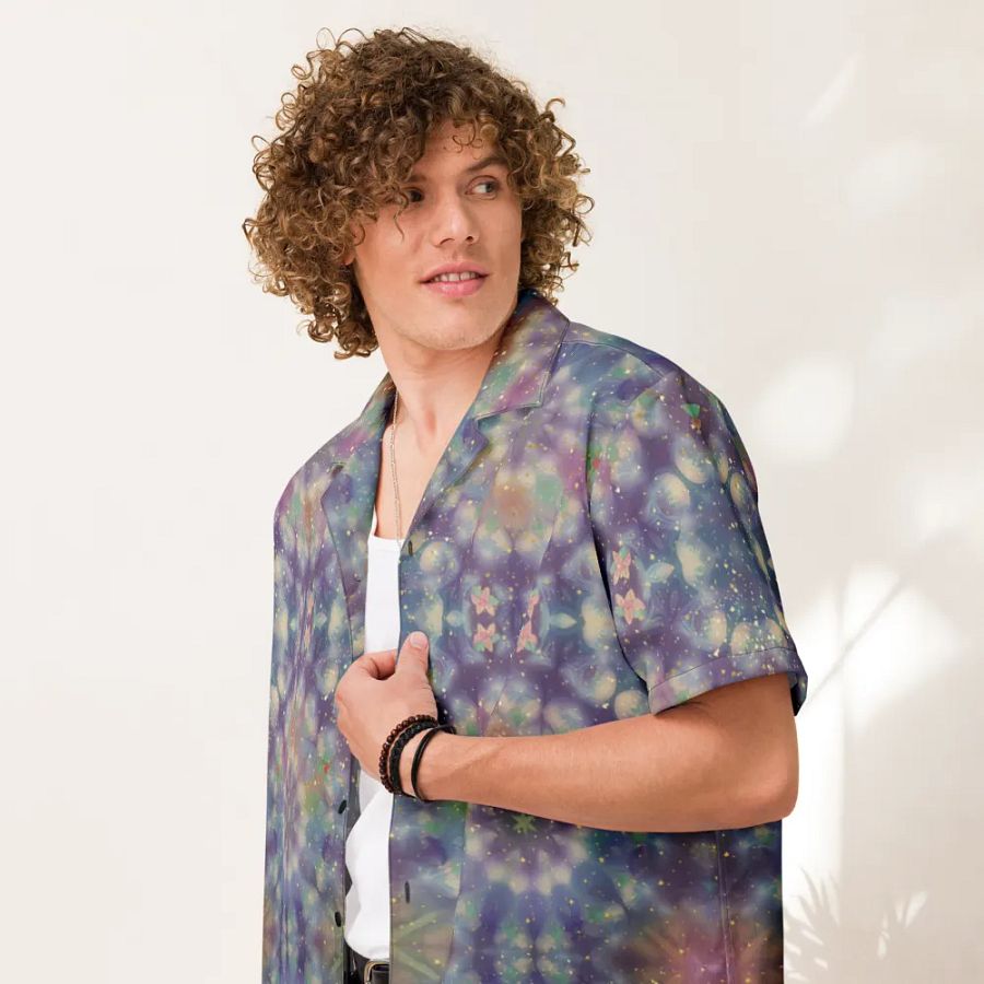 Celestial Whimsy Hawaiian Shirt product image (7)