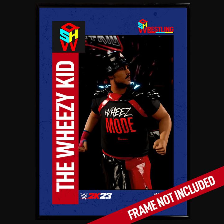THE WHEEZY KID QSHW COMMEMORATIVE TRADING CARD - WWE2K23 product image (2)