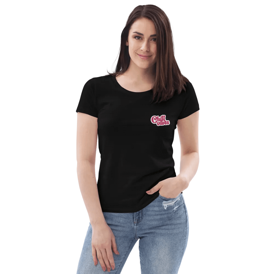 Chill Vibes Fitted Eco T-shirt product image (6)