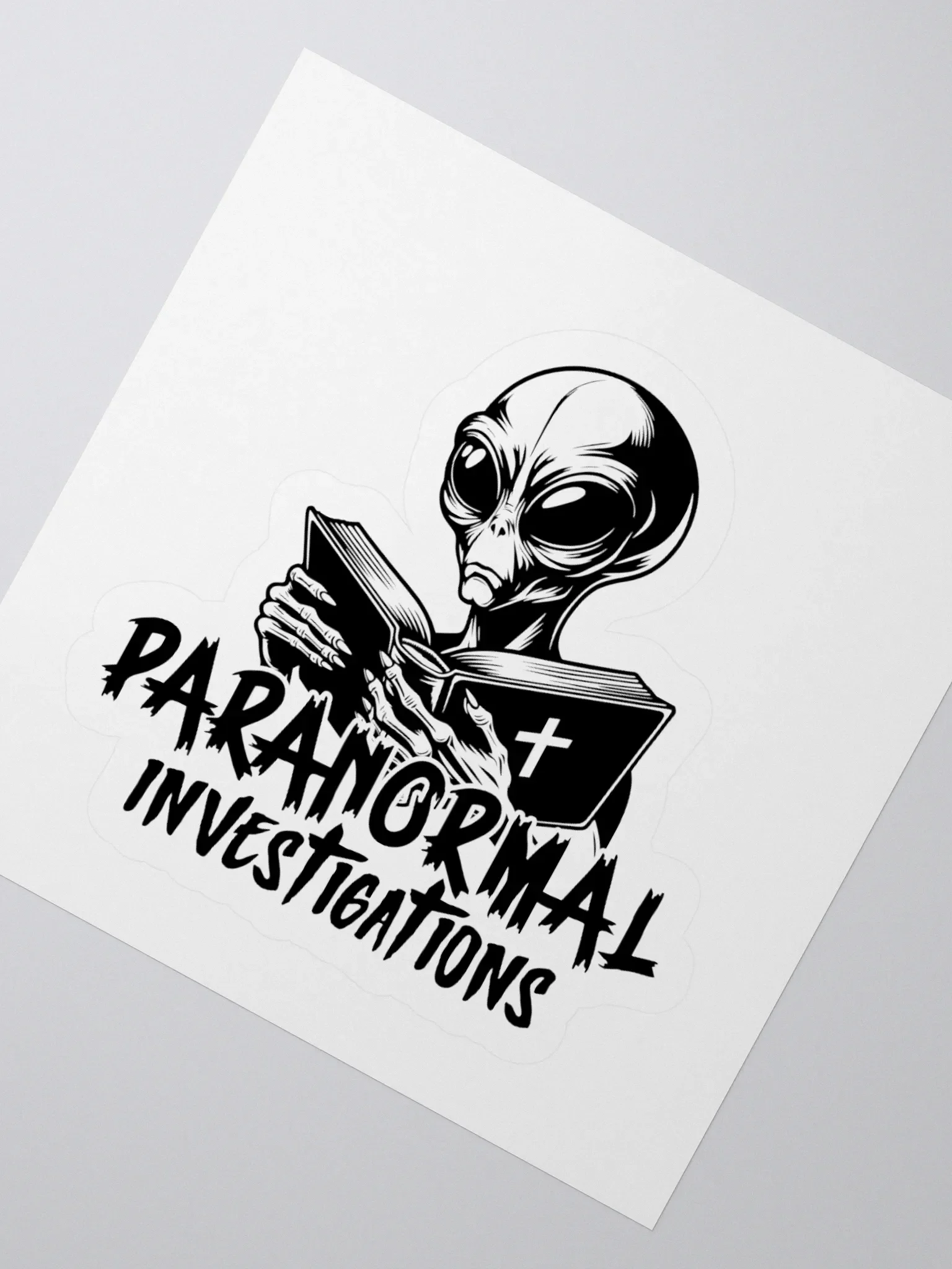 Alien Investigations Logo Sticker product image (6)