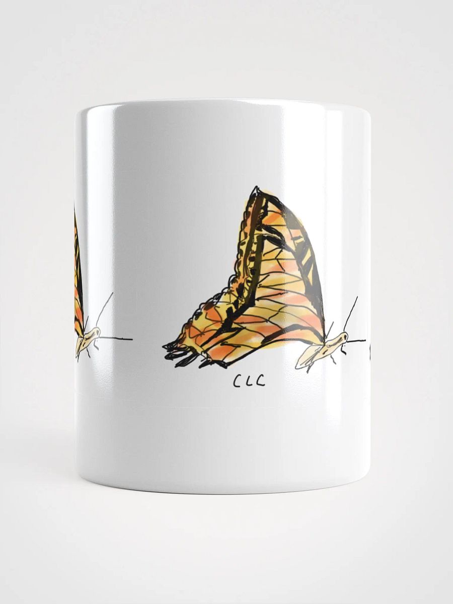 Butterfly Bliss White Glossy Mug product image (15)