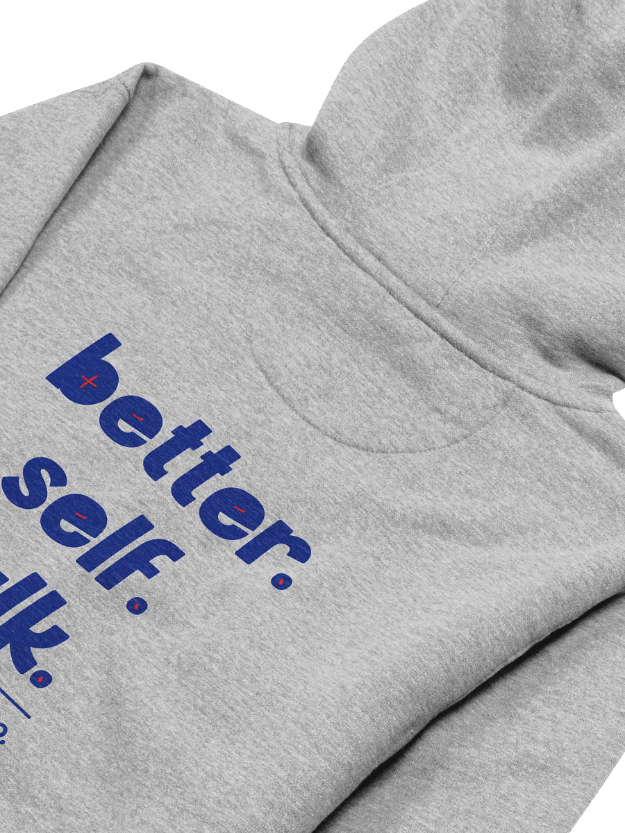 Better. Self. Talk. Hoodie (Navy & Red) product image (4)