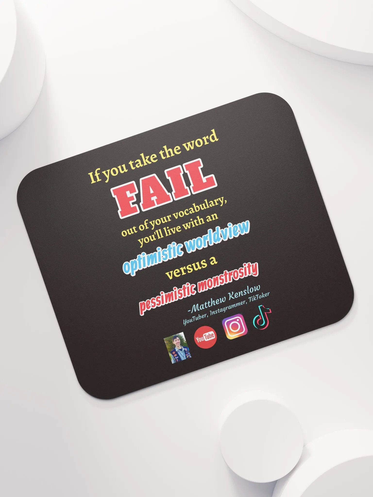 Mouse Pad [Quote 5] product image (7)