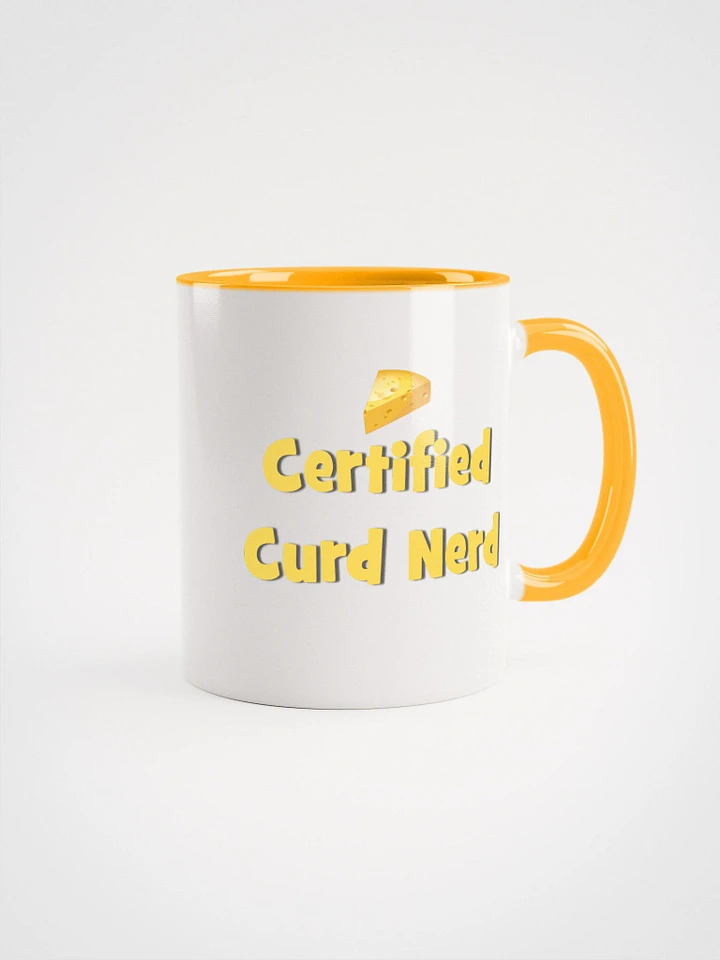 Certified Curd Nerd Mug Two-Tone product image (1)