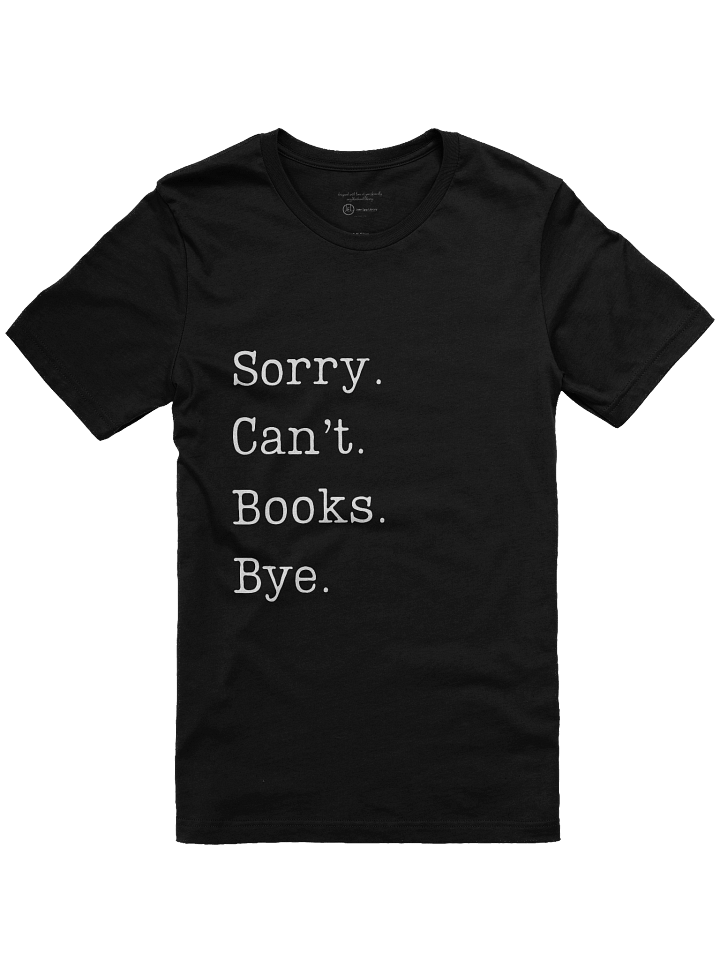 Busy with Books Tee (Dark) product image (6)