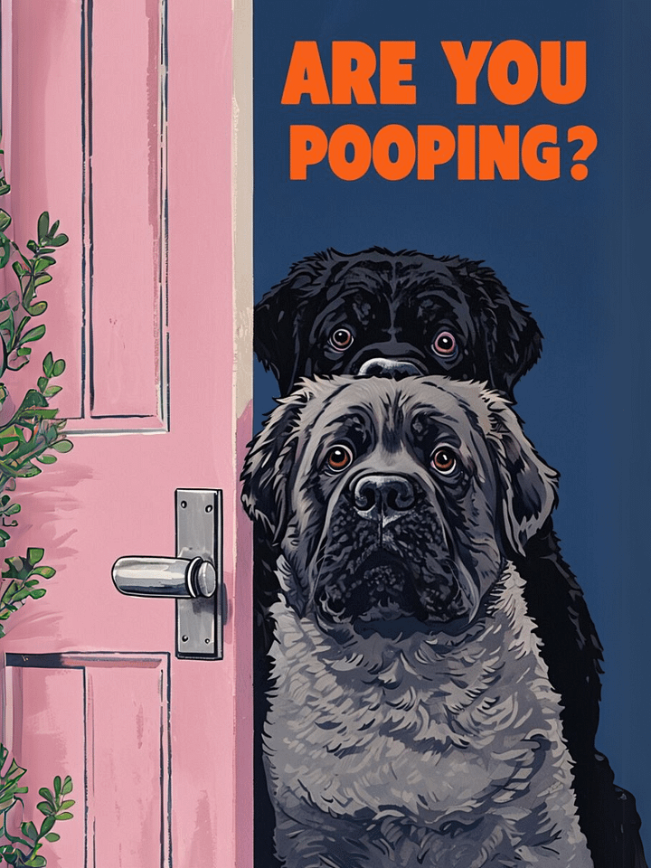 Peekaboo Pooches Framed Poster product image (1)