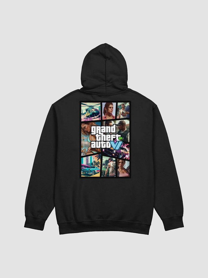 GTA VI Gaming Fit Unisex Pullover Hoodie [Backside Print] product image (1)