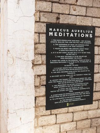Meditations by Marcus Aurelius Poster product image (1)