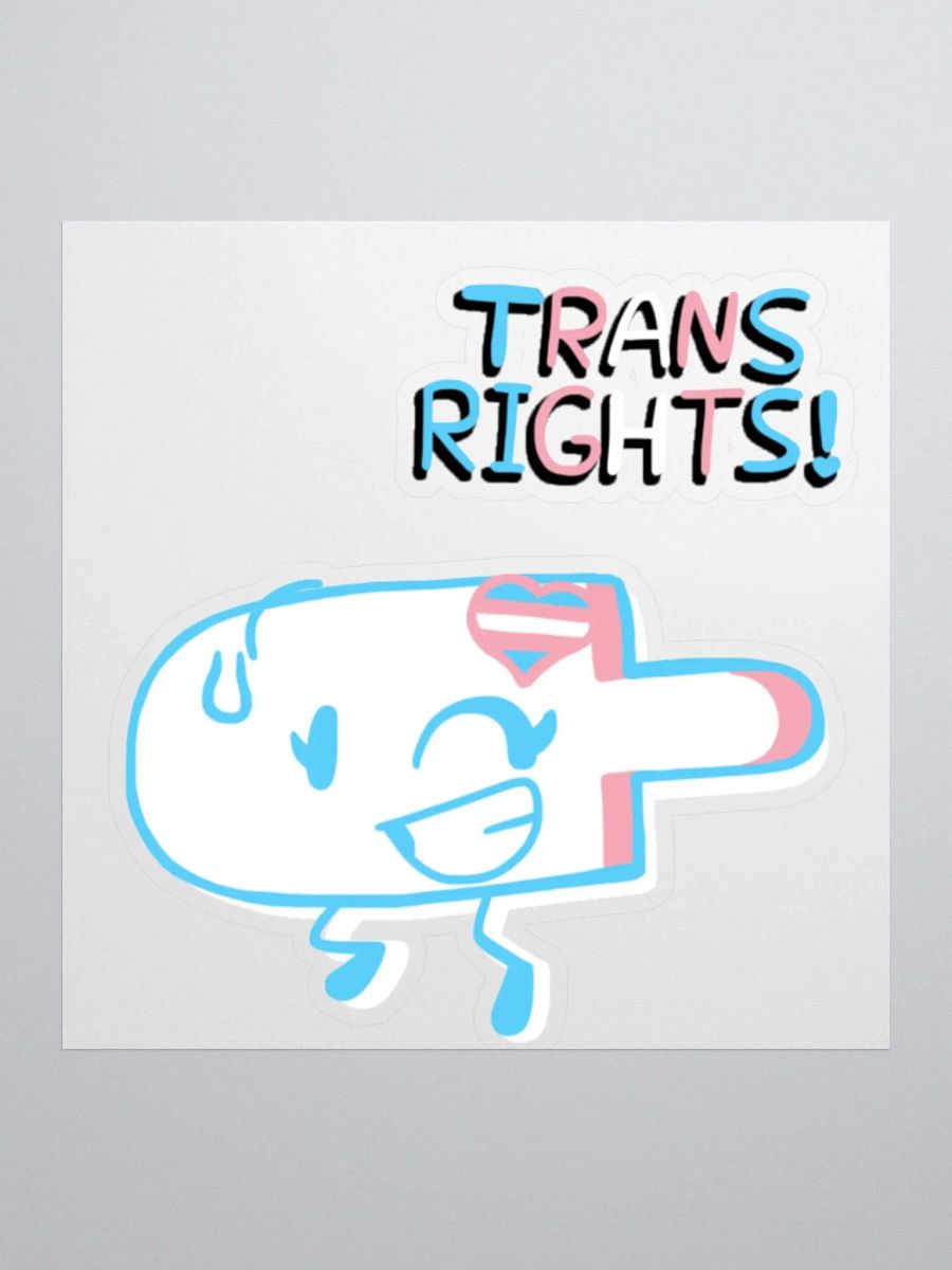 Treasure Tree Trans Rights Sticker product image (2)