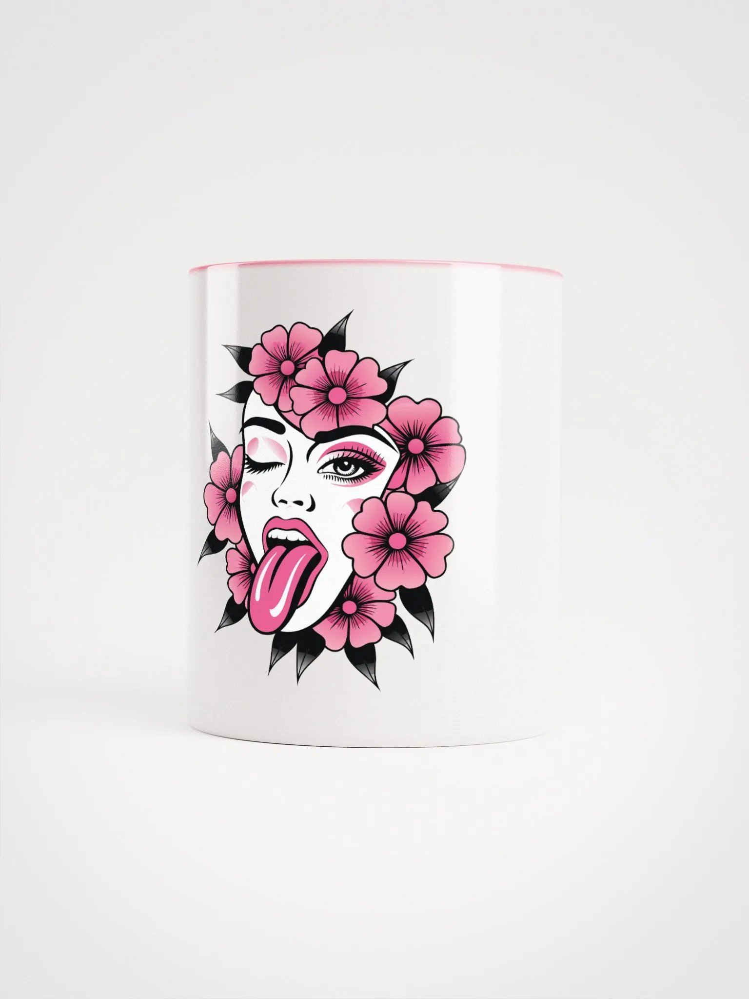 Floral Wink Ceramic Mug product image (1)