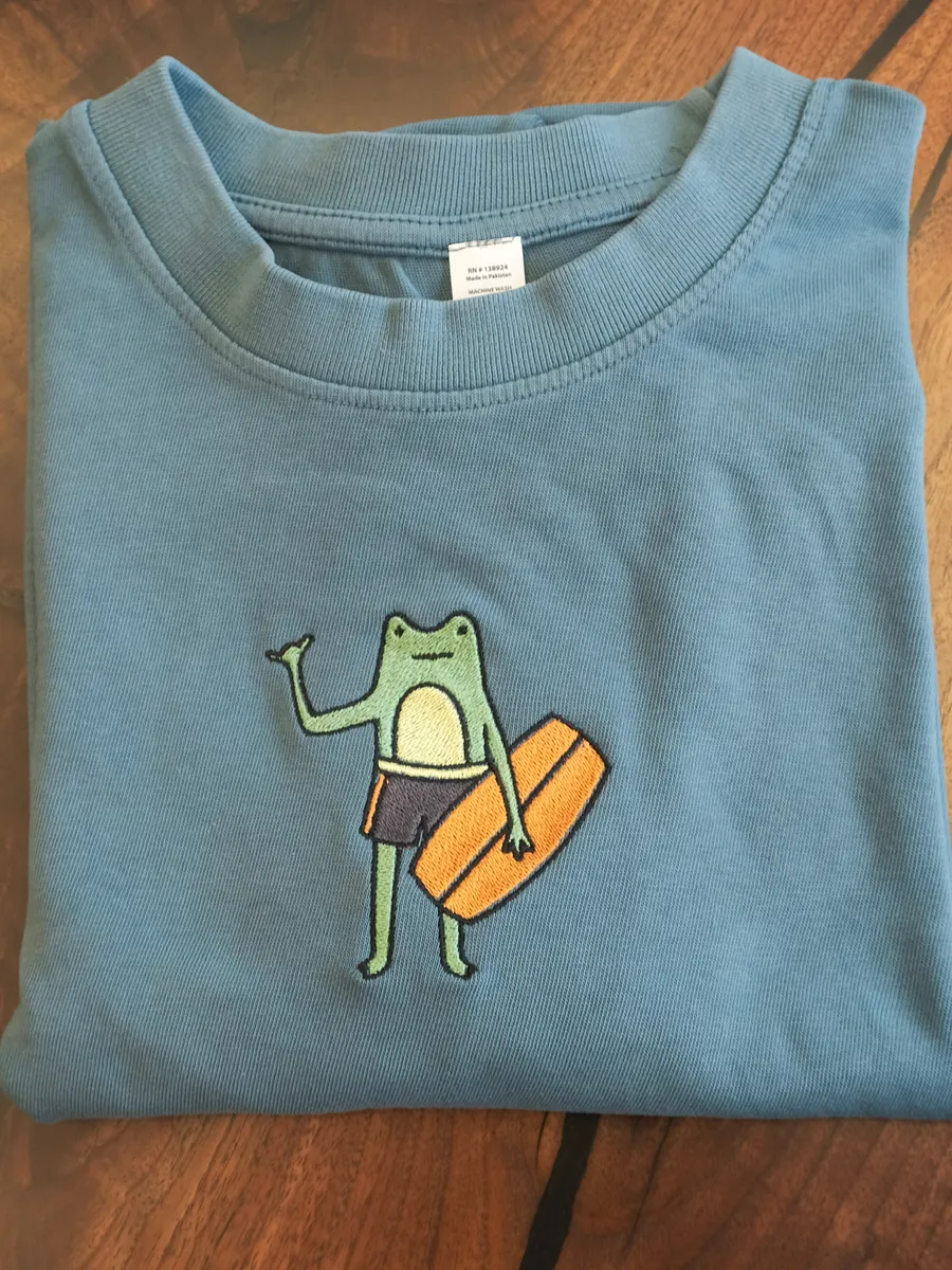 Hang Loose Frog with Boogie Board product image (1)