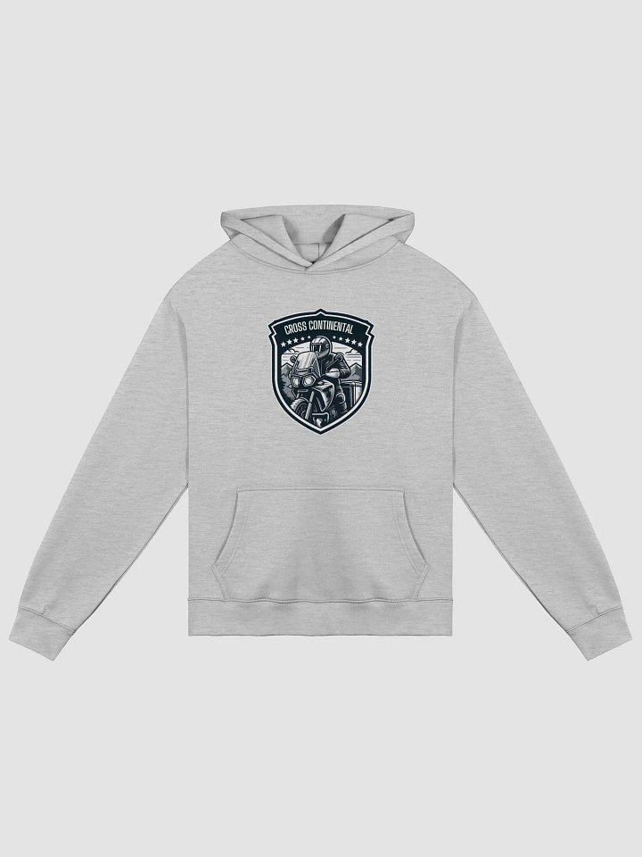 Cross Continental Motorcycle Emblem Hoodie | AI Design cross continental touring product image (2)