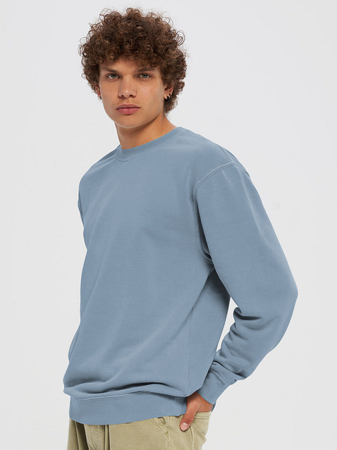 Photo showing Independent Trading Co. Unisex Midweight Pigment Dyed Sweatshirt