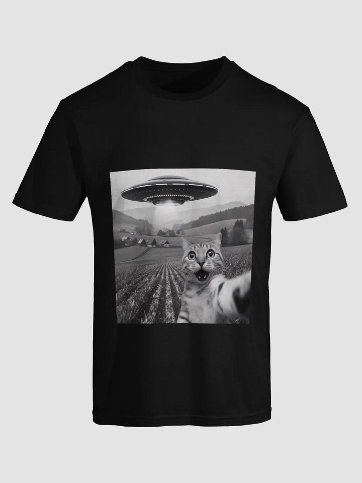 Cat Selfie With Alien UFO product image (1)