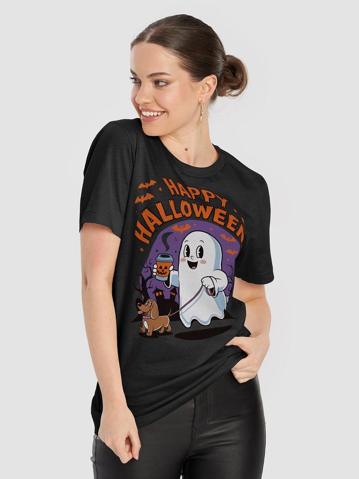 Happy Halloweenie Dachshund T-Shirt product image (2)