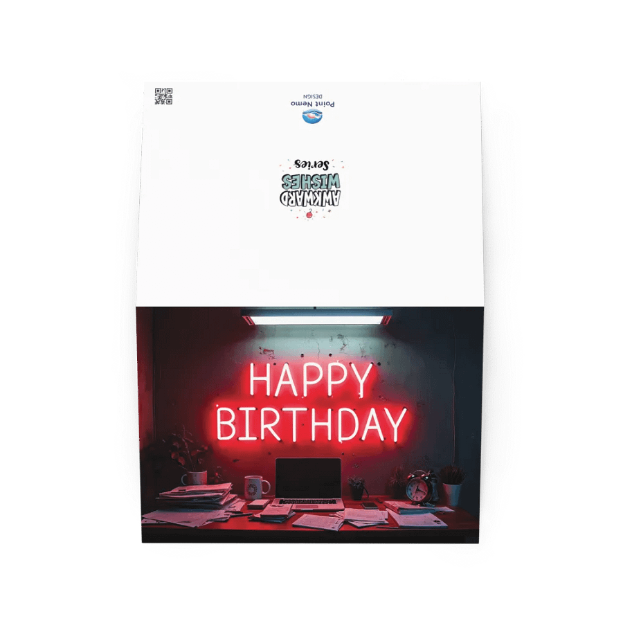 Happy Birthday Card for People With Burnout product image (2)