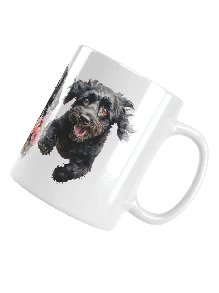 Black Poodle Puppy Paradise Mug product image (6)