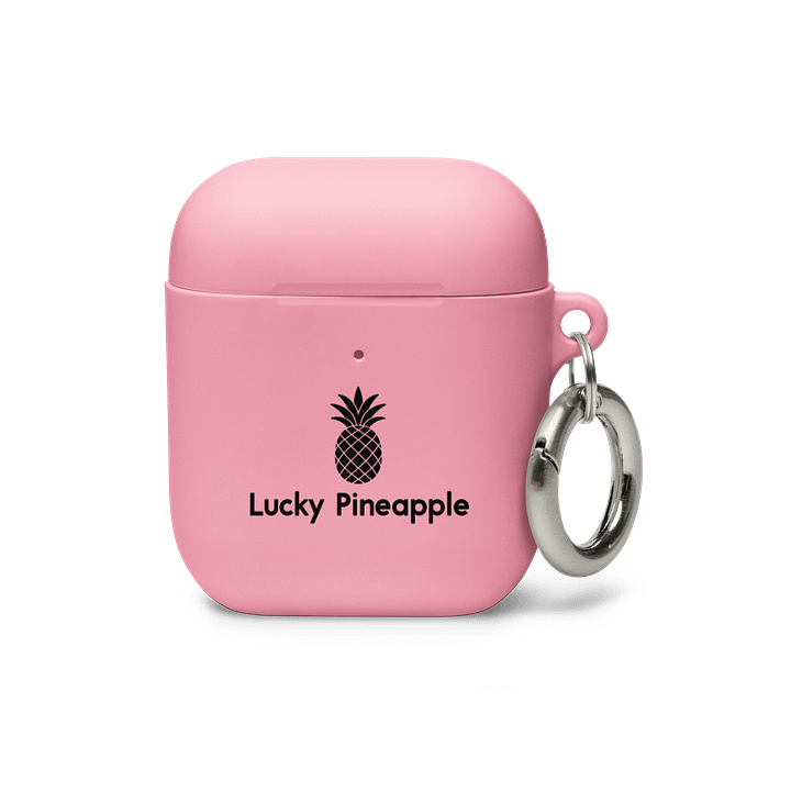 Lucky Pineapple Films Logo Pink AirPods® Case product image (1)