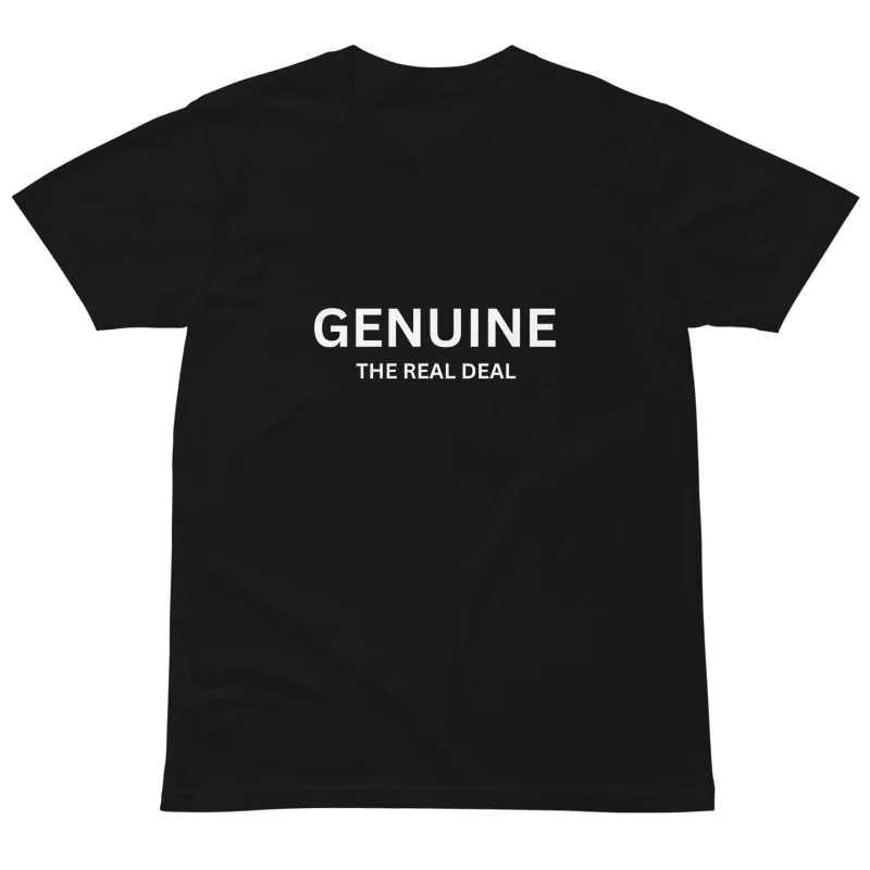 Genuine The Real Deal Graphic T-Shirt product image (1)