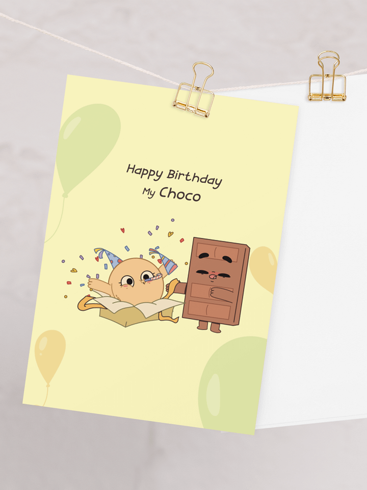 Happy Birthday my Choco | Birthday Card product image (1)
