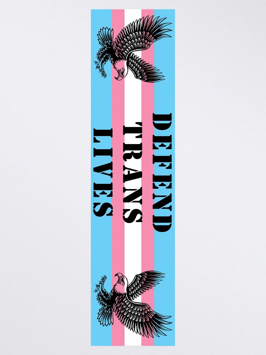 Defend Trans Lives - Bumper Sticker - Eagle product image (3)
