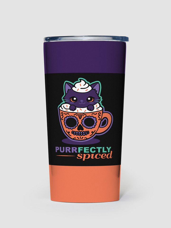 Purrfectly Spiced 20oz Stainless Steel Tumbler product image (1)