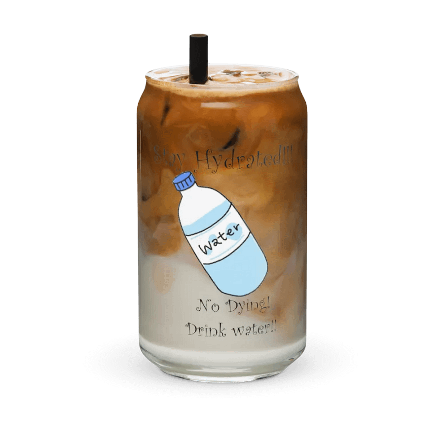 Hydrate! Glass Can Cup product image (36)