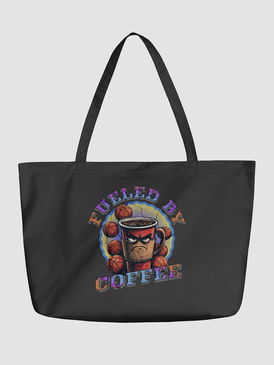 Fueled By Coffee Basketball Tote Bag product image (2)