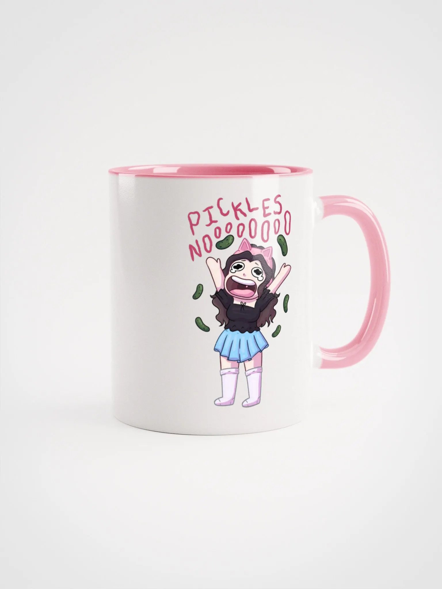 NOOOOO PICKLES Distressed Mug product image (32)