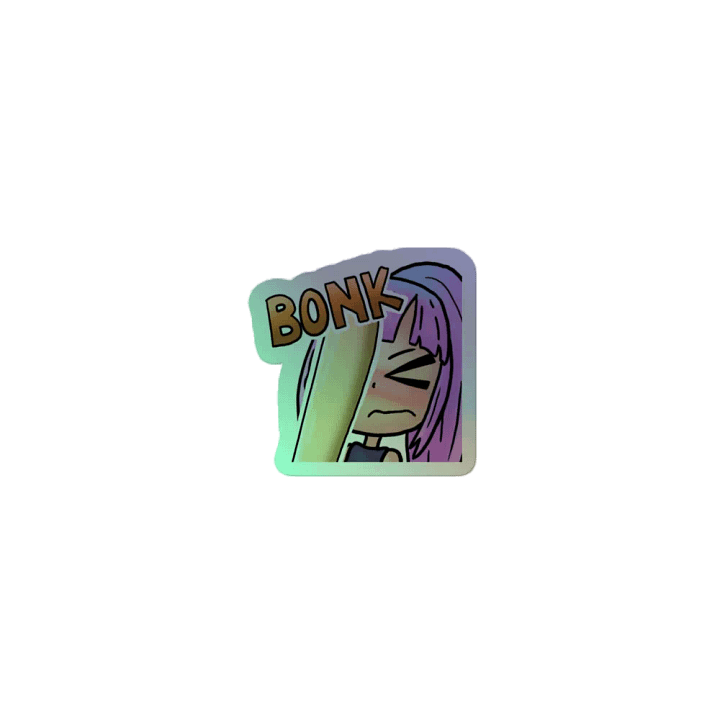 BONK! Holographic Sticker product image (2)