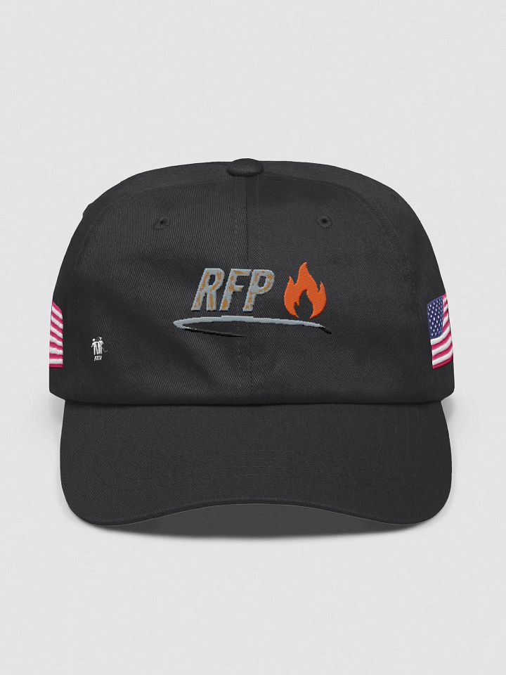 Pixelated Patriot Dad Hat product image (1)
