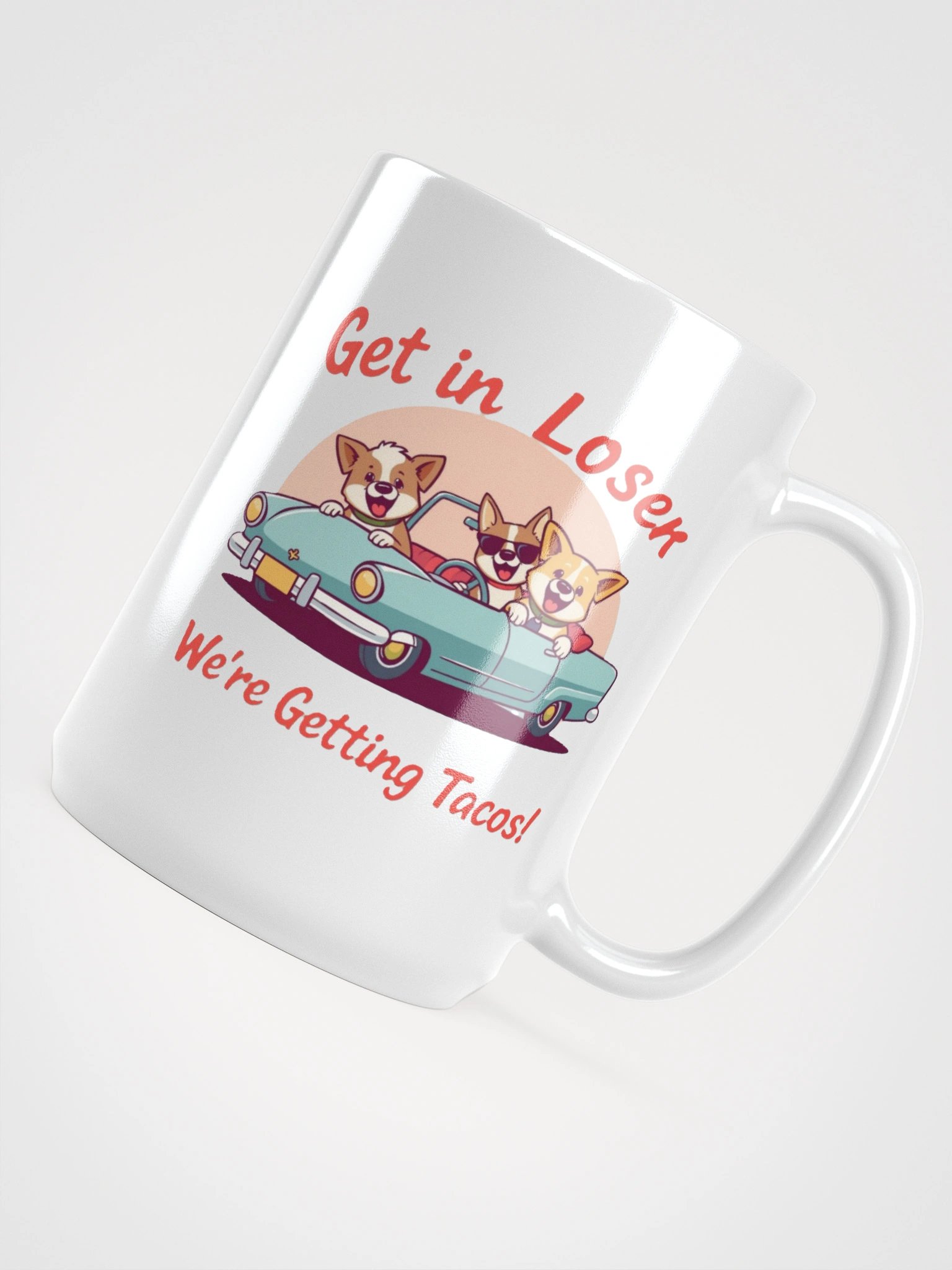 Taco Dogs Ride Mug product image (4)