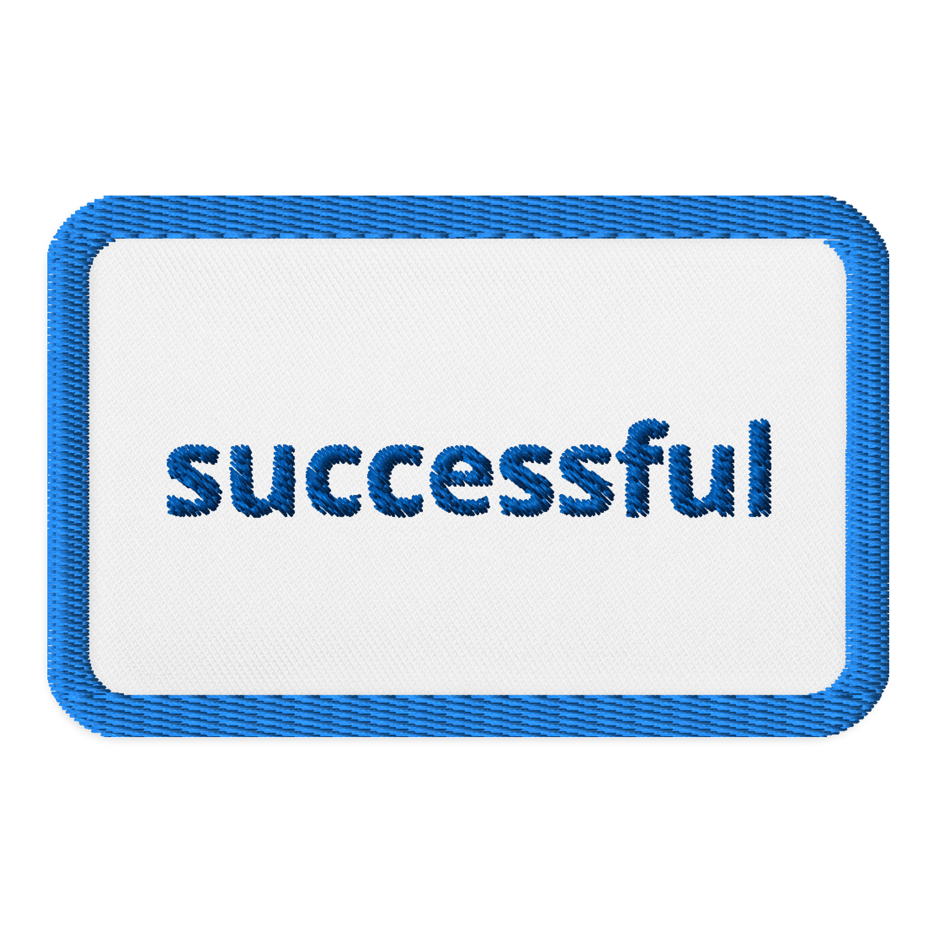 Success Story Positive Embroidered Patch product image (1)